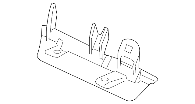 3D0-854-855-B41 Деталь REAR TRIM, LEFT