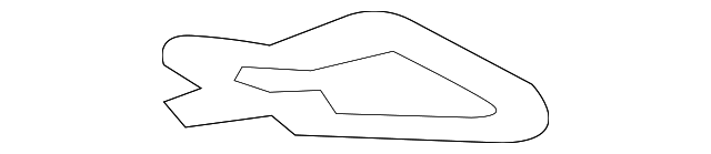 55129-74010 Деталь FRONT FLOOR PAN HOLE COVER, RIGHT