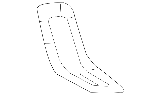58117-74010 Деталь FRONT FLOOR PAN FRONT SUPPORT, RIGHT