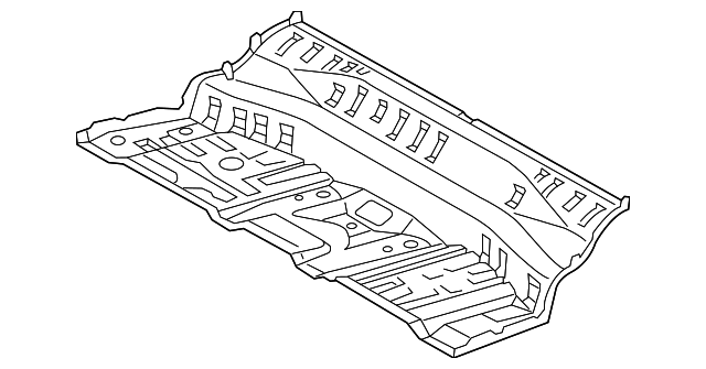 57605-74010 Деталь CENTER FLOOR PAN