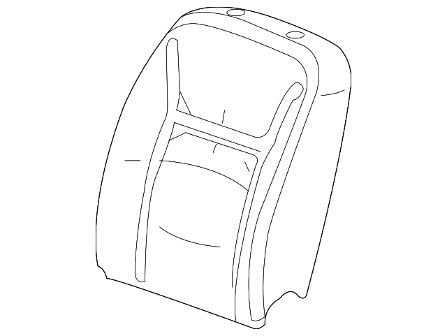 88994980 Деталь SEAT BACK PAD, LEFT