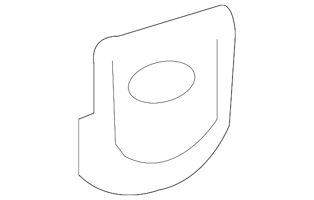 19124380 Деталь ADJUST SWITCH BRACKET, LEFT