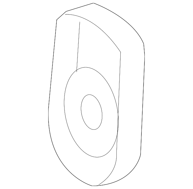 67281-60040 STOPPER, LEFT