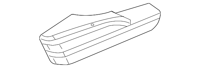 68110778AA Деталь ARMREST, LEFT