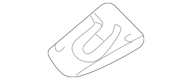 65575-3C000 ANCHOR PLATE, LEFT