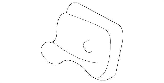 1L2Z78672A40AAA Деталь CONSOLE PANEL PLUG, RIGHT