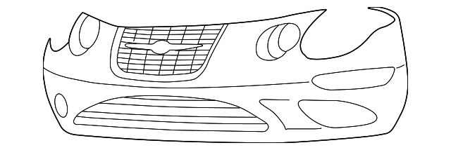 5083698AA Деталь BUMPER COVER