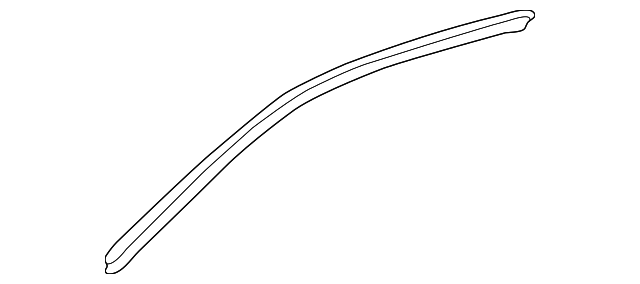 62381-04030 Деталь DRIP W'STRIP, RIGHT