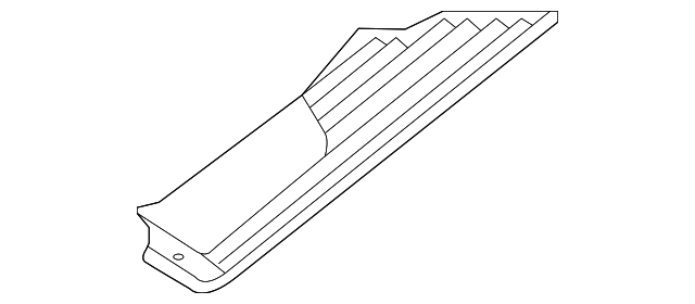 769B63JA1A Деталь REAR SILL PLATE, RIGHT