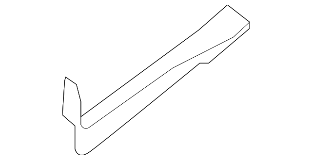 769B43JA1A Деталь FRONT SILL PLATE, RIGHT
