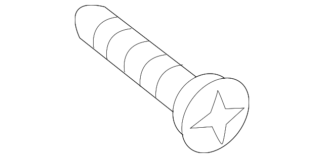 6508775AA Деталь MIRROR SCREW, RIGHT