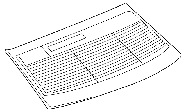 5065945AD Деталь BACK GLASS