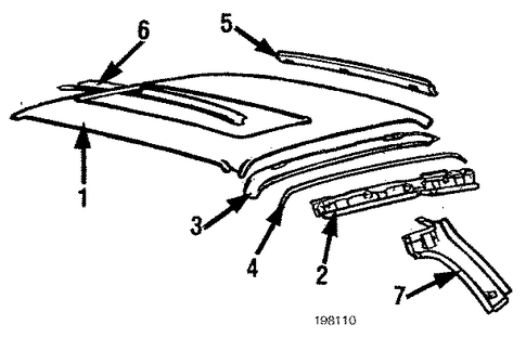 325is ROOF & COMPONENTS