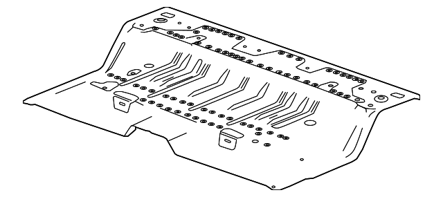 23425517 Деталь REAR FLOOR PAN