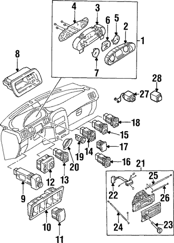 Sportage CLUSTER & SWITCHES