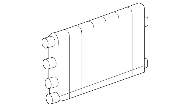 10385350 Деталь OIL COOLER