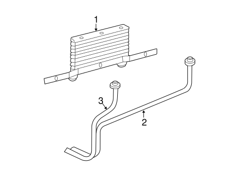 Express 2500 TRANS OIL COOLER