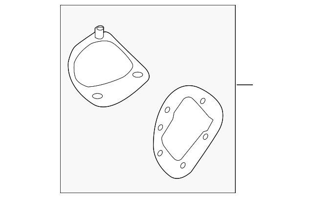 8J0-898-104 Деталь COVER GASKET SET, LEFT