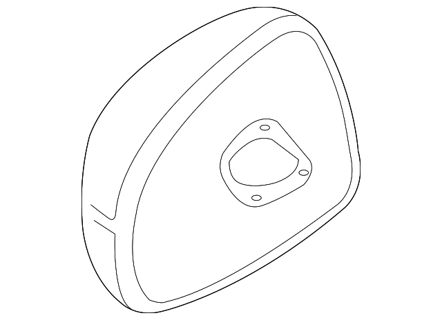 8J0-857-502-B-3Q7 Деталь MIRROR HOUSING, RIGHT