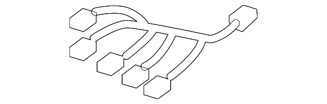 87069-ZM50A Деталь WIRE HARNESS, LEFT