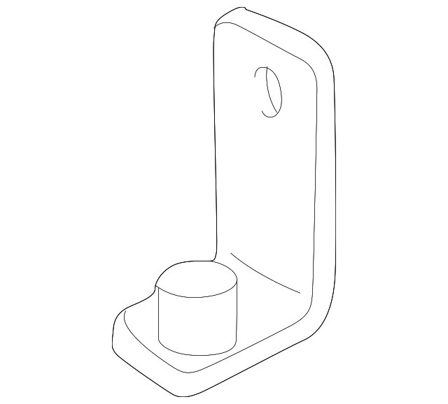 MR151996 Деталь UNDER COVER BRACKET