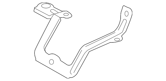 82715-48A20 Деталь RR OXYGEN SENSOR BRACKET, LEFT