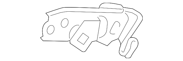 82715-73010 Деталь AIR/FUEL SENSOR BRACKET, LEFT