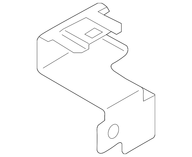 19316385 Деталь FUSE & RELAY BOX BRACKET