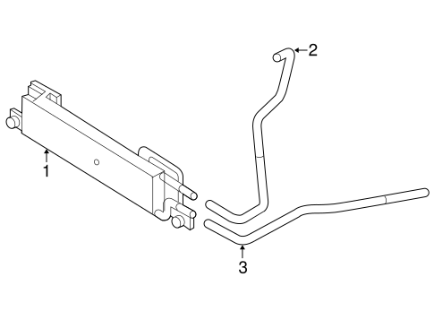Tribute TRANS OIL COOLER