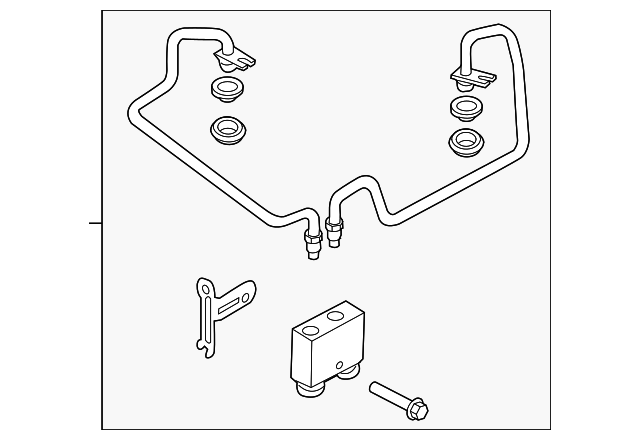 DB5Z-7R081-G Деталь INLET TUBE