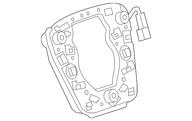 13276833 Деталь HORN CONTACT