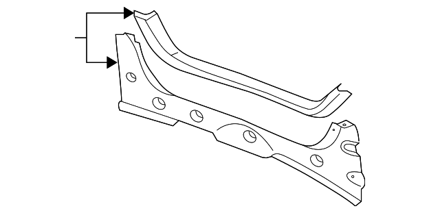 T001-68-89XD-05 Деталь REAR PANEL TRIM