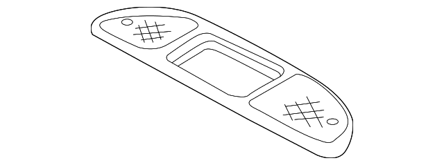 TA01683S0D02 Деталь SPEAKER GRILLE