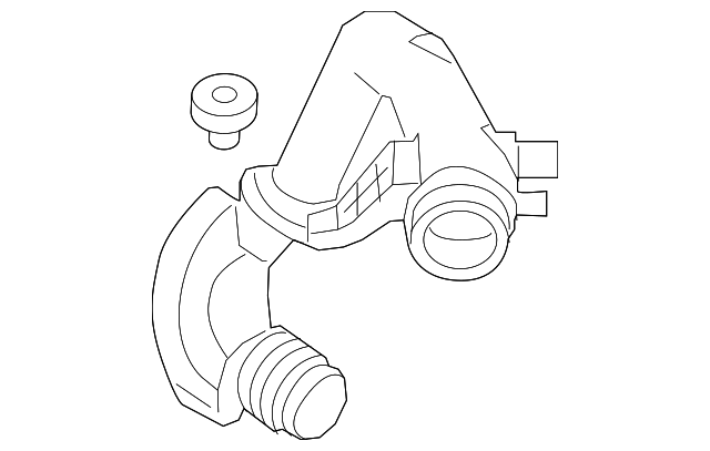 F2GZ-9R530-A Деталь AIR HOSE