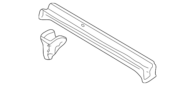 BN5V53920A Деталь REAR CROSSMEMBER