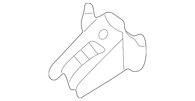 B25R-53-89X Деталь BUMPER BRACKET, RIGHT