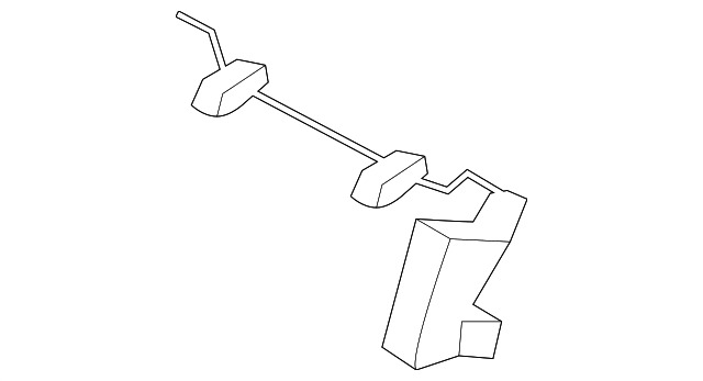 72750-30270 Деталь LUMBAR ADJUSTER, RIGHT
