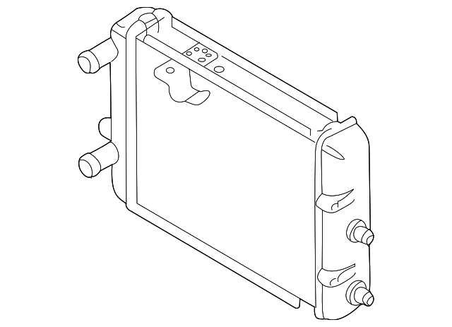 4E0-121-212-F AUX RADIATOR