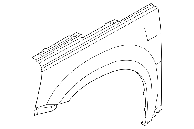 25849188 FENDER, RIGHT