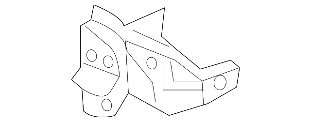 5480518 FENDER MTG BKT, LEFT