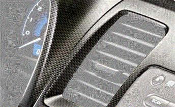 ACCESSORIES/INTERIOR GAUGE TRIM (CARBON FIBER LOOK) for 2010 Honda CIVIC NGV #1