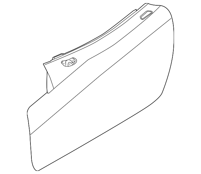 68241579AC Деталь DOOR SHELL, LEFT