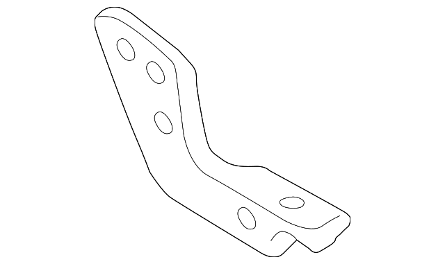 51795-35060 Деталь RUNNING BOARD MOUNT BRACKET, RIGHT