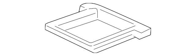 83451-TA0-A01ZA Деталь BOX, TRAY *NH167L* (GRAPHITE BLACK)