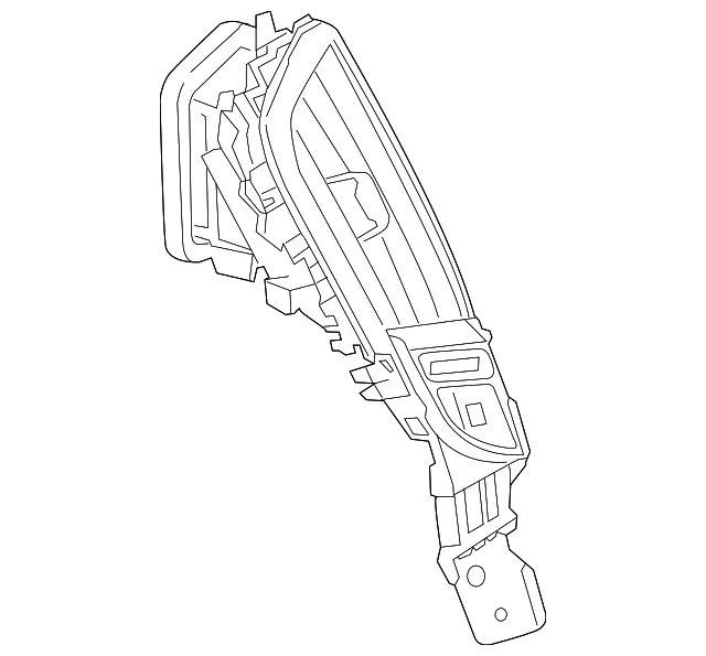 23108719 Деталь AIR VENT GRILLE, RIGHT