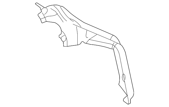 51572XA20A9W Деталь INNER PILLAR, RIGHT