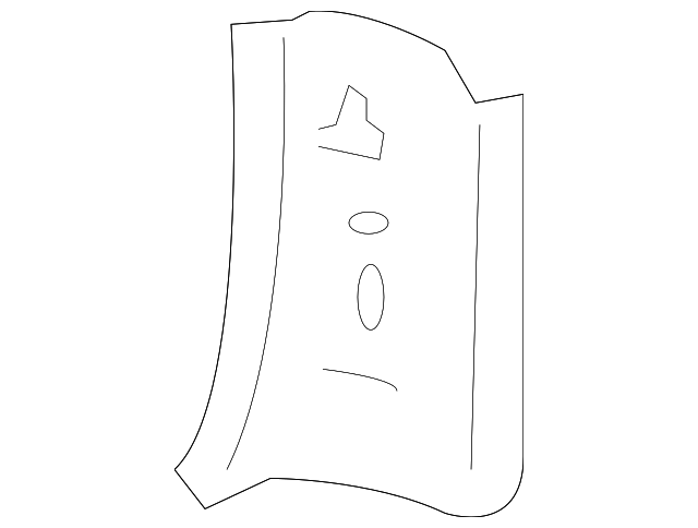4L0-810-583 Деталь INNER PANEL REINF PLATE, LEFT