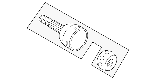 39211-JF00A Деталь OUTER JOINT, RIGHT