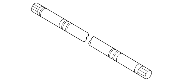 39704-JF00A Деталь SHAFT, RIGHT