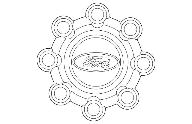 3C3Z-1130-CA Деталь WHEEL CAP